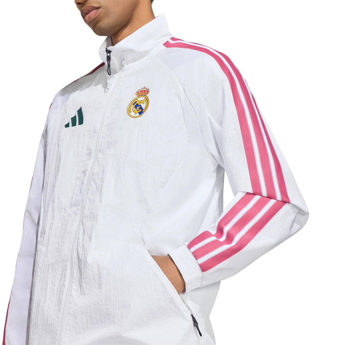 Casaco adidas Real Madrid Pre-Match Home 2026-2027