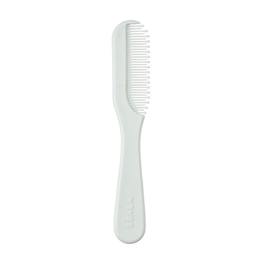 Brosse + Peigne intégré - Green Blue - Ecru