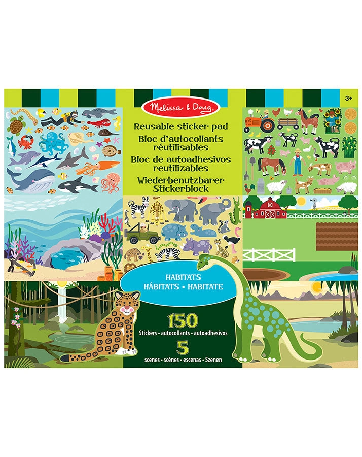 Sticker-Spiel HABITATS mehrteilig