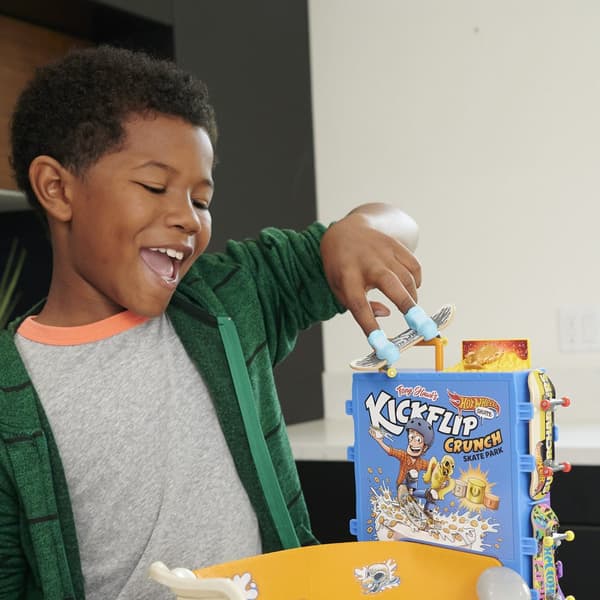 Hot Wheels Skate Cereal Skate Bowl -Lekesett
