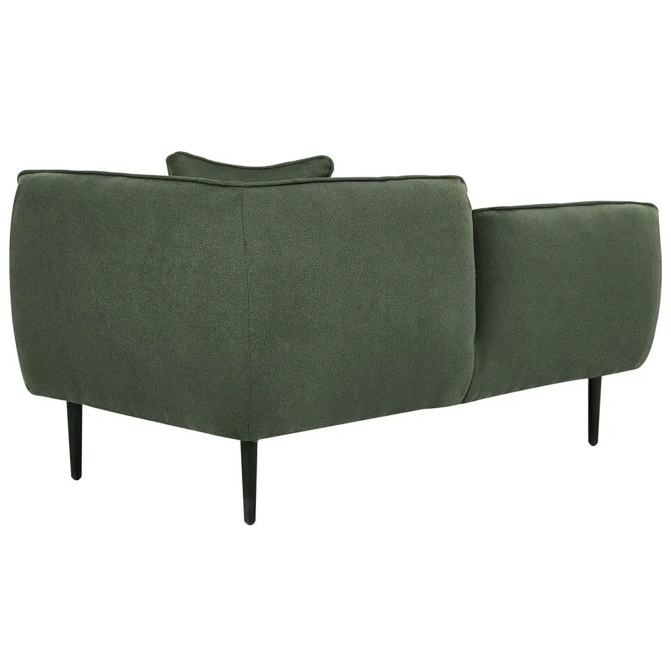 CHEVANNES - Chaise longue - Groen - Polyester