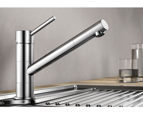 Blanco flexibele keukenkraan KANO chroom 521502