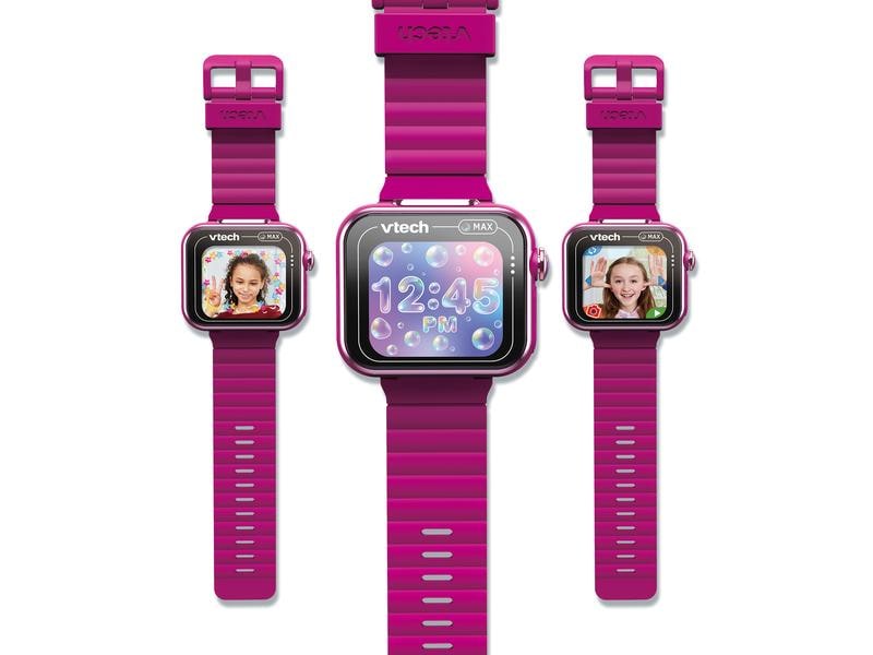 Vtech KidiZoom Smartwatch MAX framboise -FR- Kinder-Smartwatch