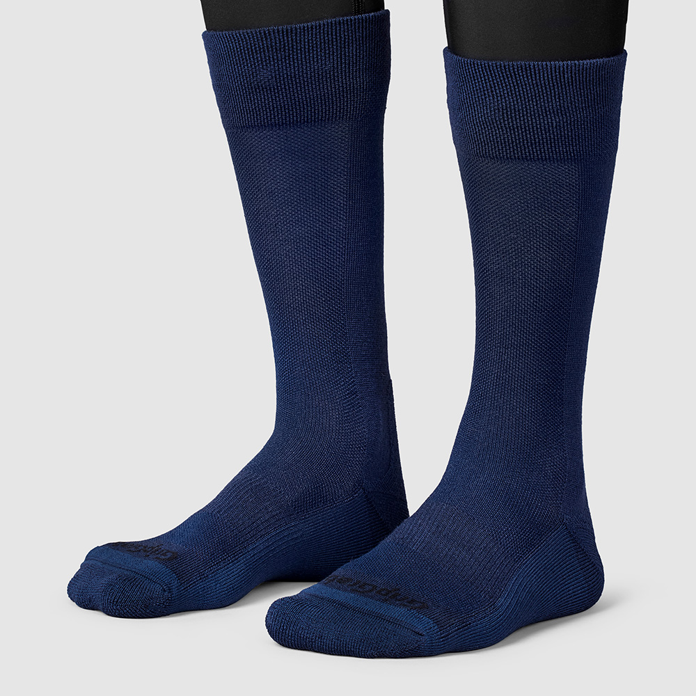 GripGrab Winter Merino High Strømper Navy Blå