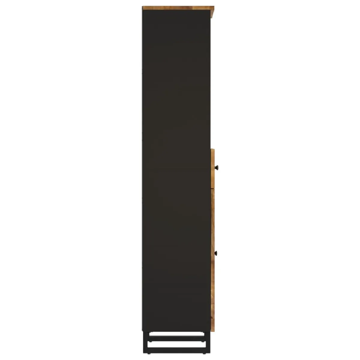 vidaXL Armoire de salle de bain bois massif de manguier