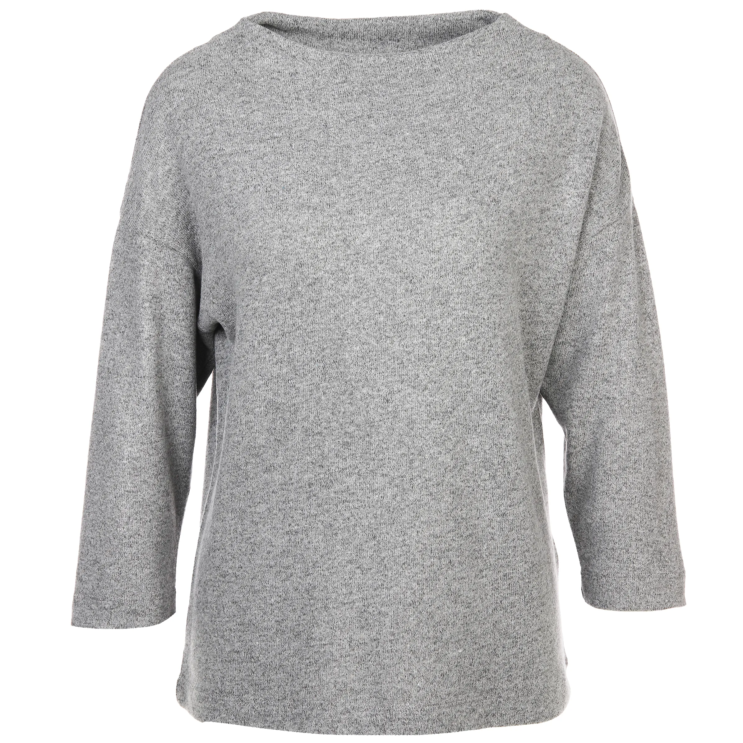 Damen Flauschshirt meliert