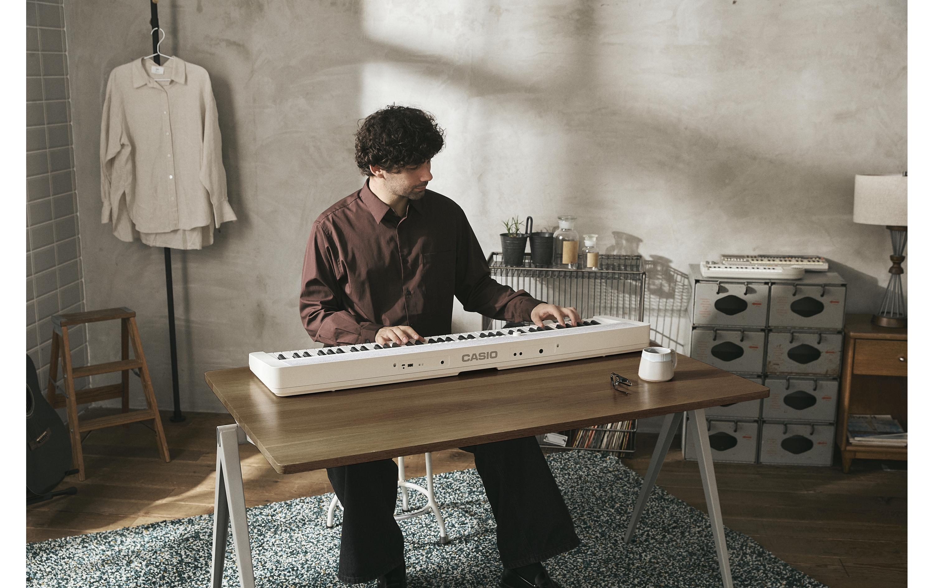Keyboard CT-S1-76 Weiss<br>Portables Keyboard mit 76 Tasten