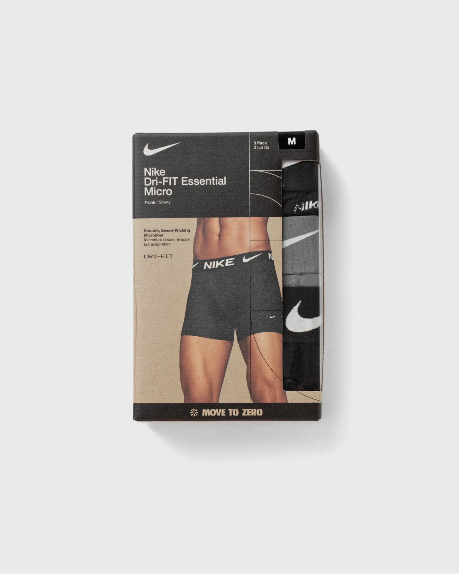 Nike DRI-FIT ESSENTIAL MICRO TRUNK 3-PACK