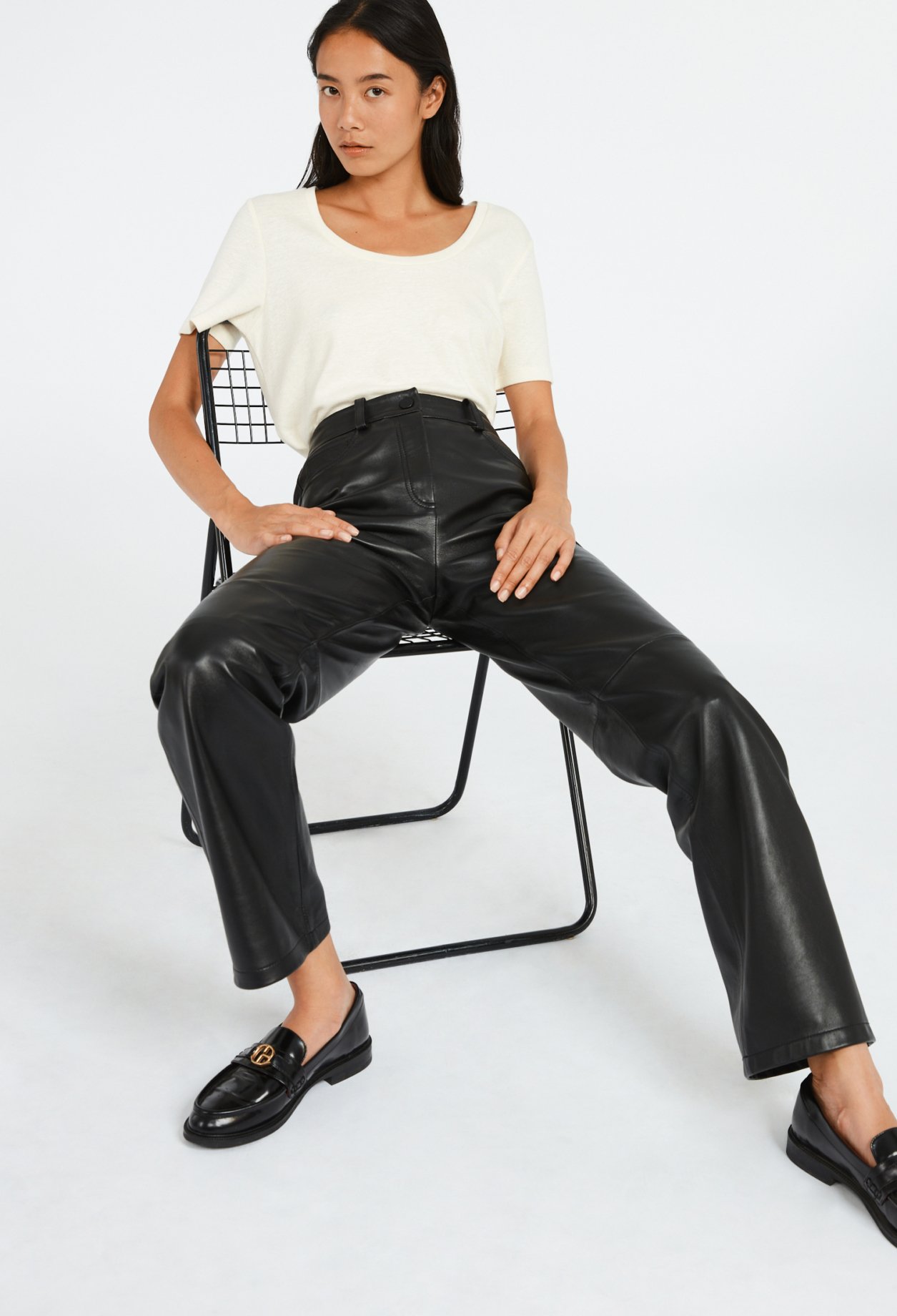 Pantalon cuir