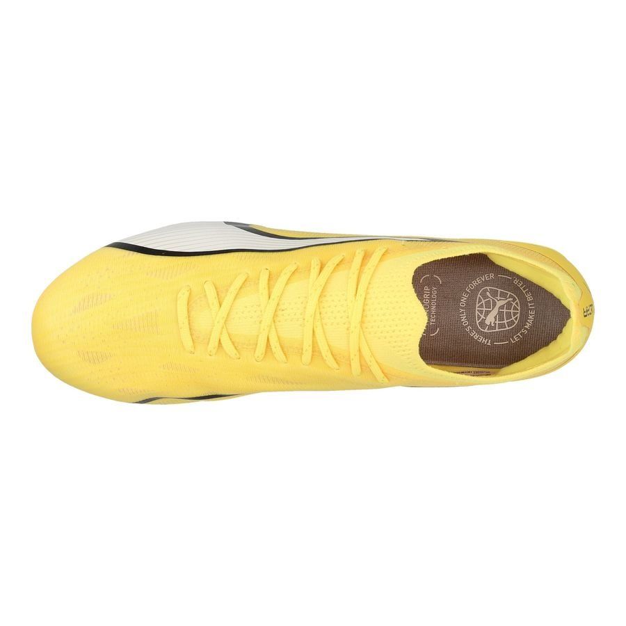 PUMA Ultra Ultimate FG/AG Voltage - Yellow Blaze/Blanc/Noir Femme