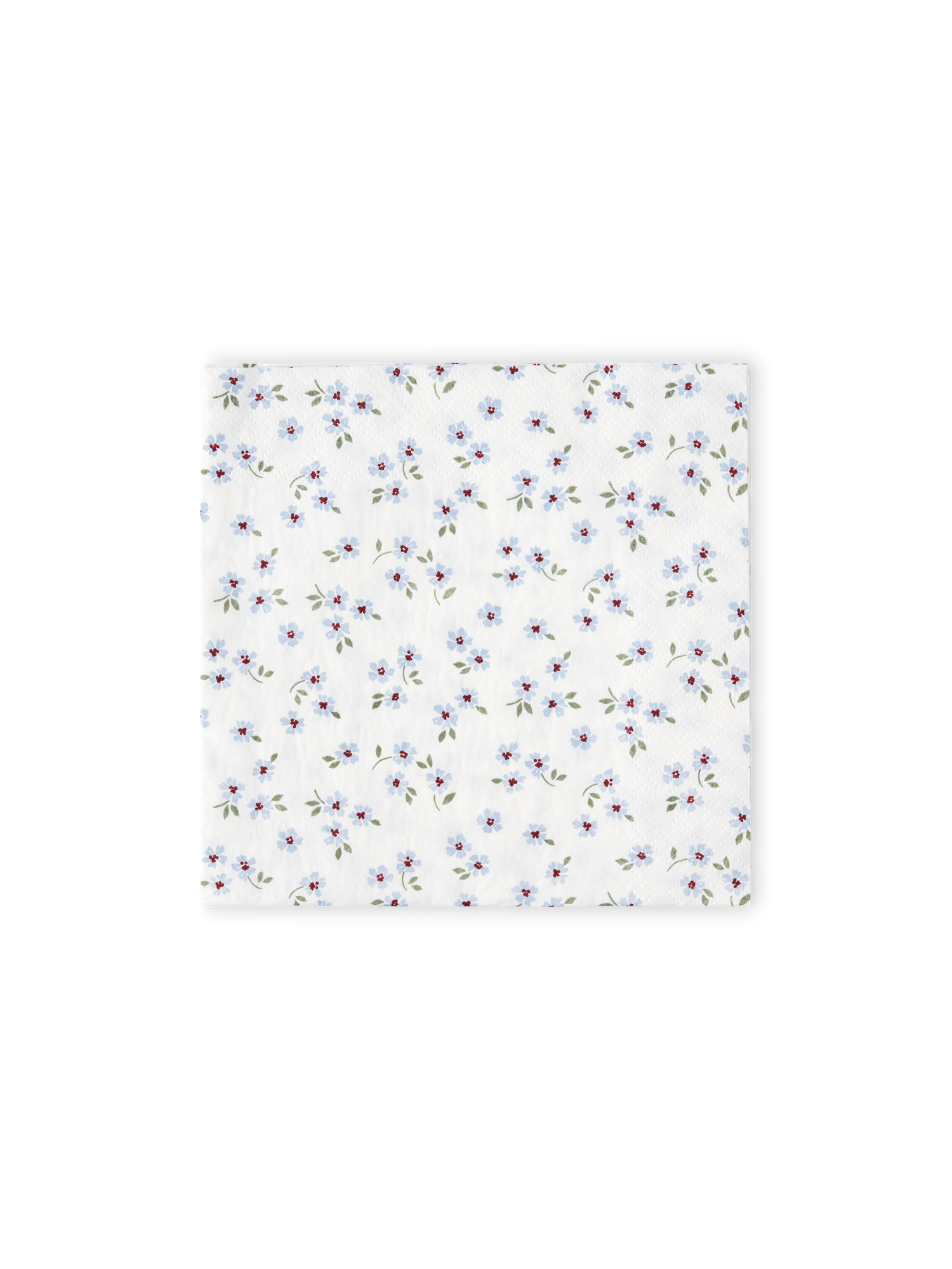 Servietter 33 x 33 cm | Papir. 33 x 33 cm. 20 stk. | White, Blue