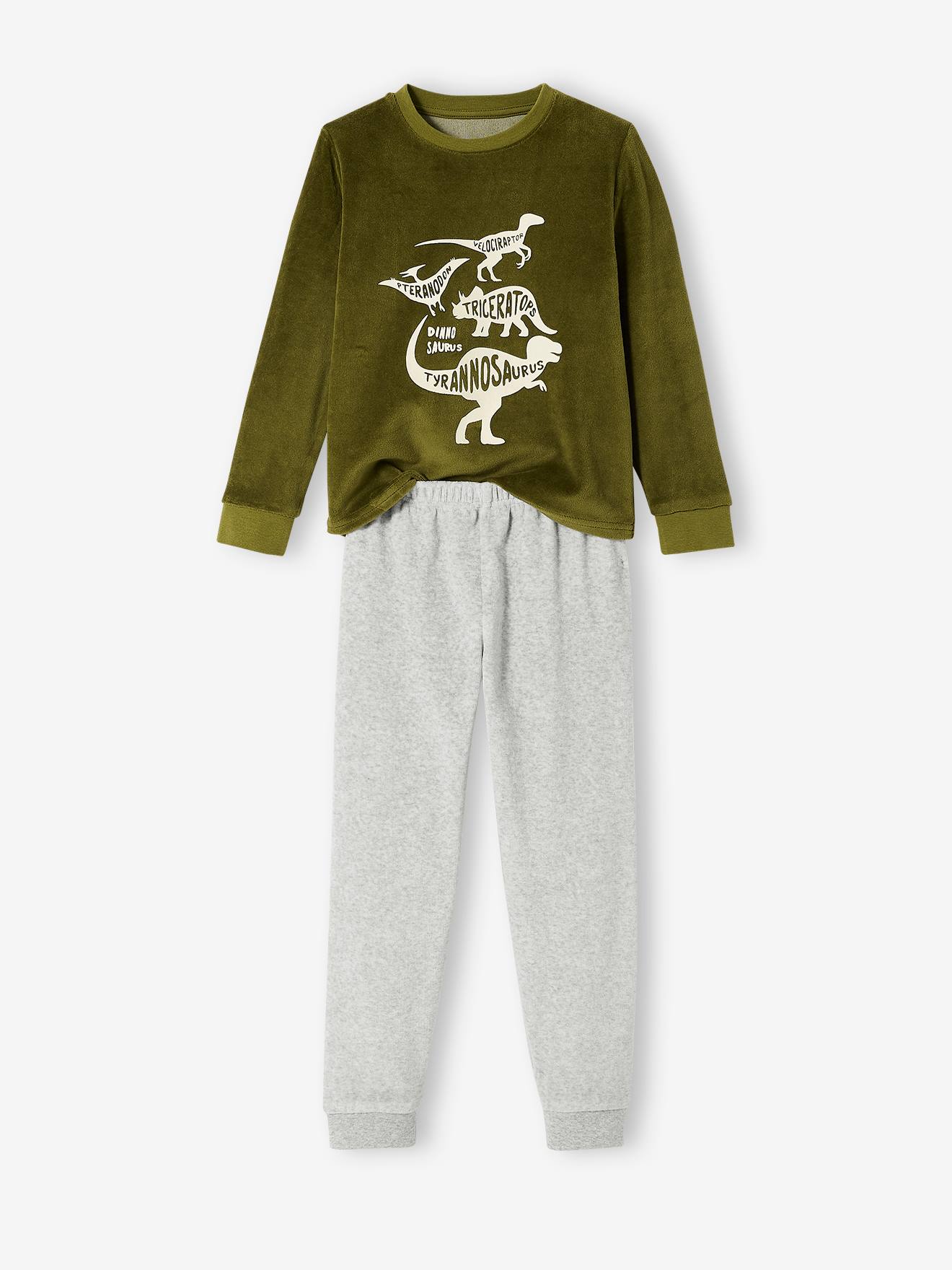 Lote com 2 pijamas de veludo 