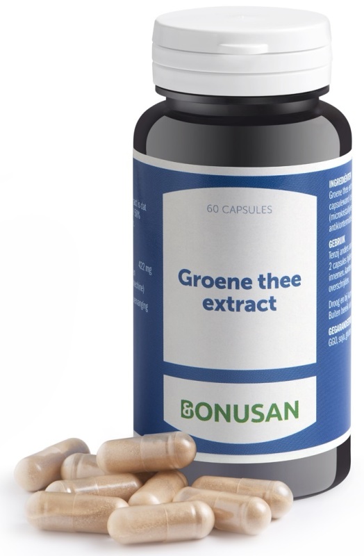 Bonusan Groene thee extract 60 capsules