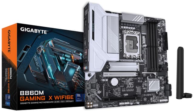 Gigabyte B860M GAMING X WIFI6E bundkort