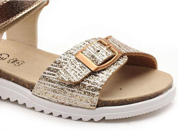 Bellamy nu pieds enfant fillette grece or