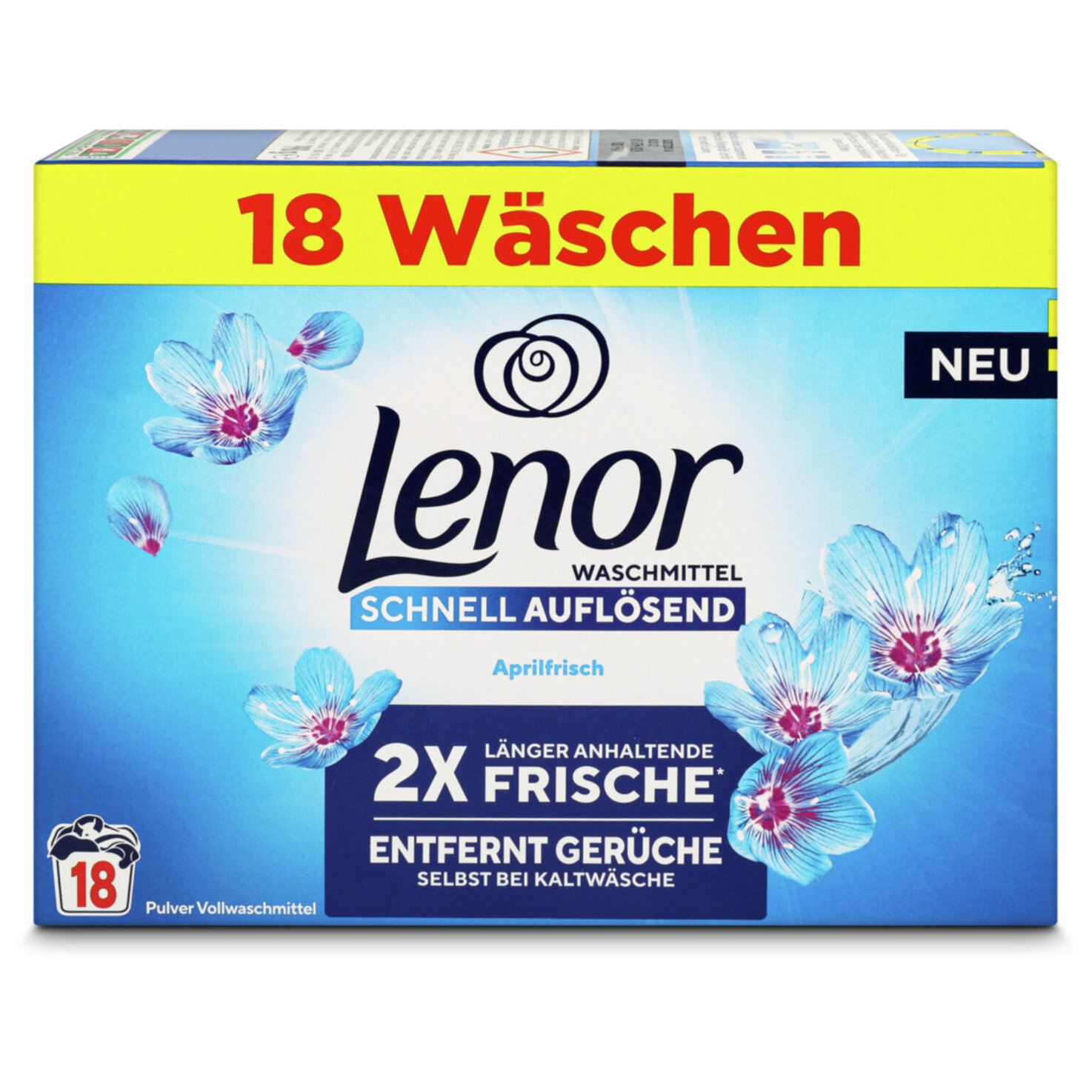 Lenor Pulver Aprilfrisch 18 Waschgänge