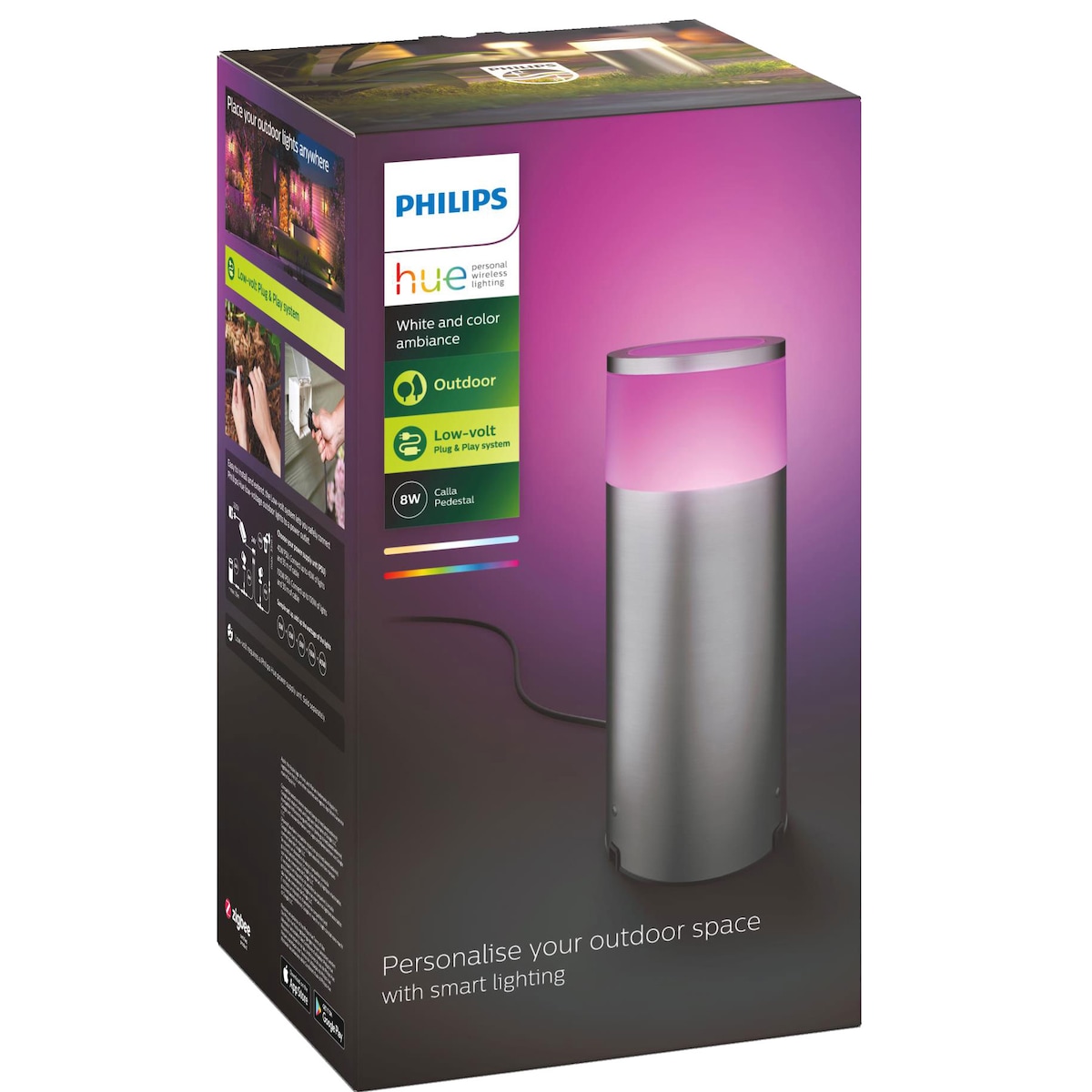 Philips Hue Calla WCA LV utendørs sokkellampe