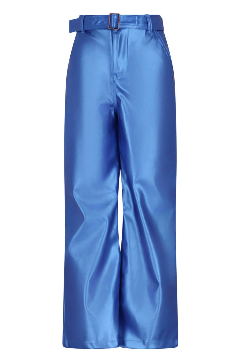 NONO regular casual broek blauw