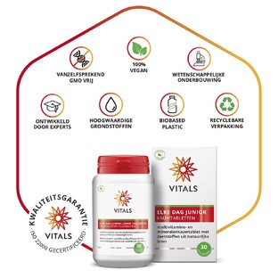 Vitals Elke Dag Junior Kauwtabletten 30TB