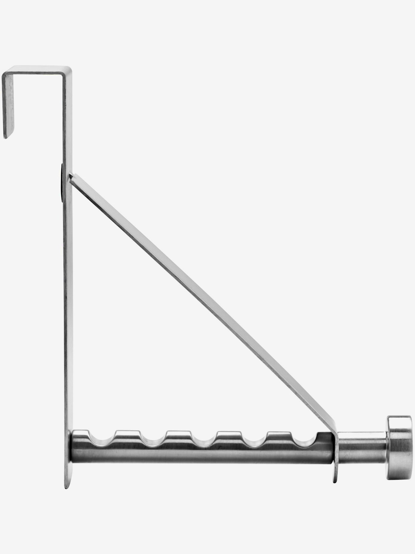 Portemanteau de porte inox brossé de qualité