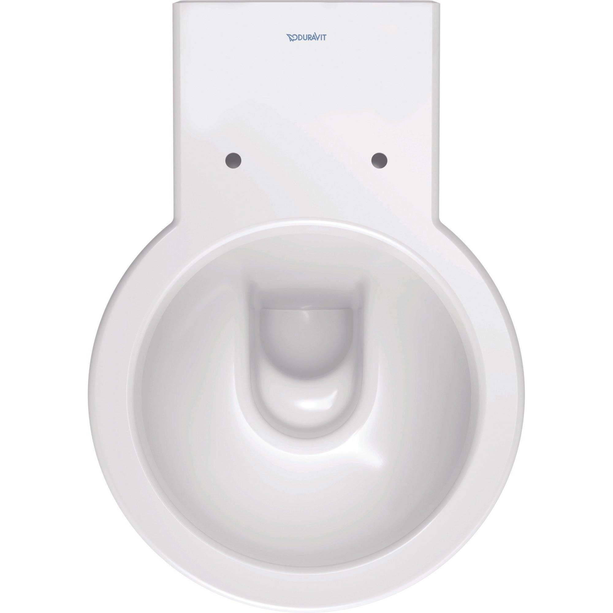 Duravit Starck 1 hangend toilet wit glans