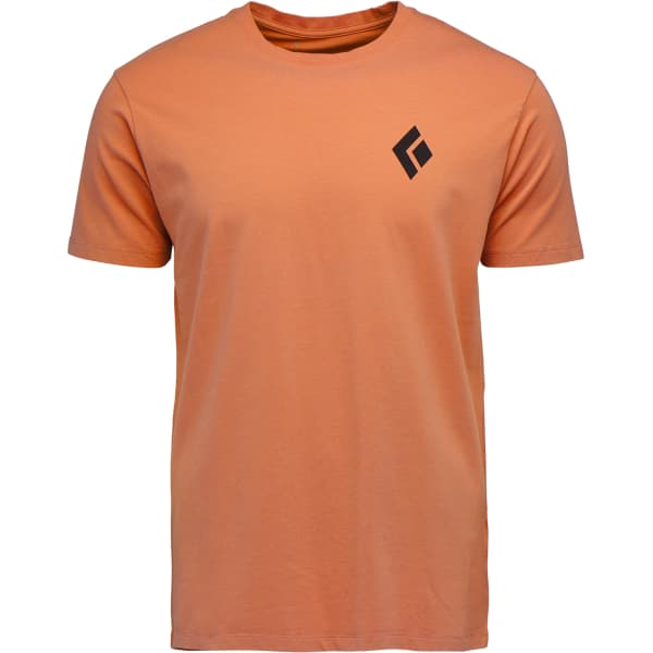 T-shirt escalade BLACK DIAMOND EQUIPMENT FOR ALPINIST SS TEE MOAB BROWN