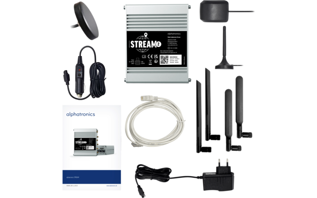 alphatronics STREAM 2 mobiler Router 4G für Wohnmobile und Caravans