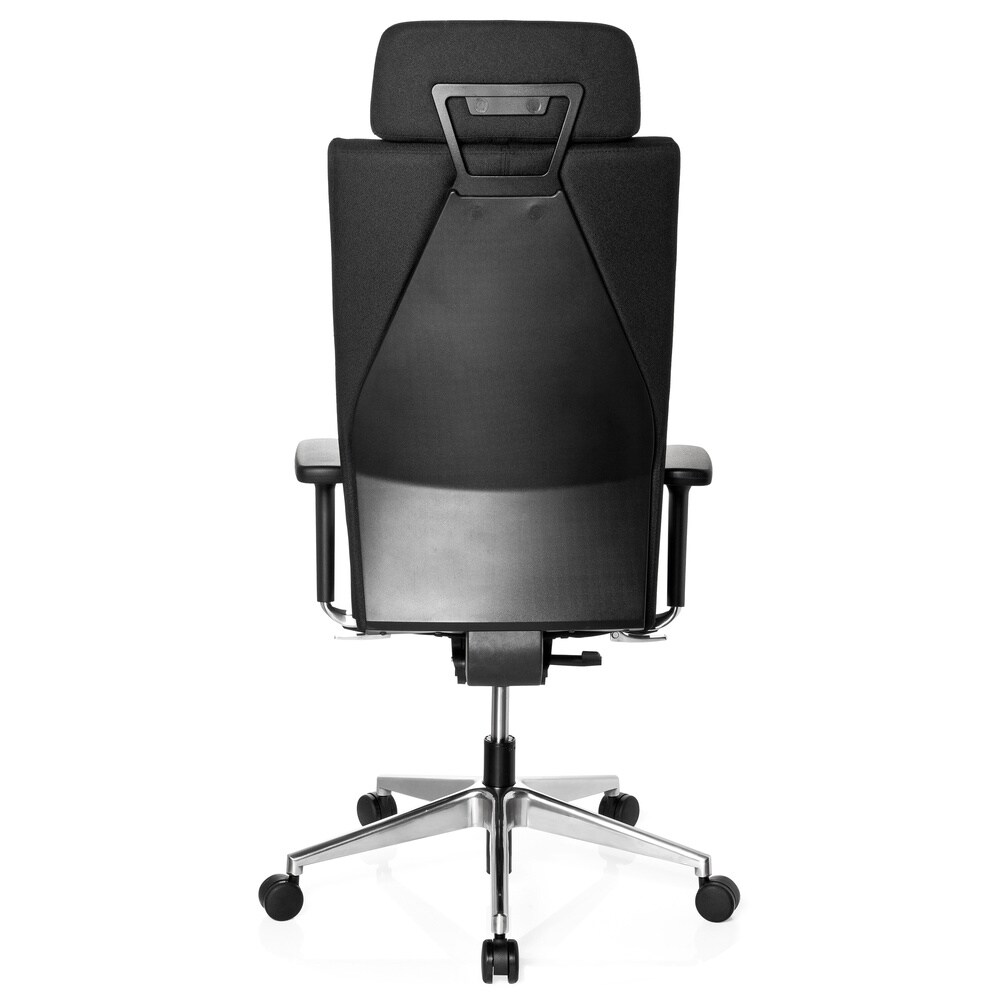 Profi Bürostuhl PRO-TEC XXL Stoff mit Armlehnen (höhenverstellbar) hjh OFFICE