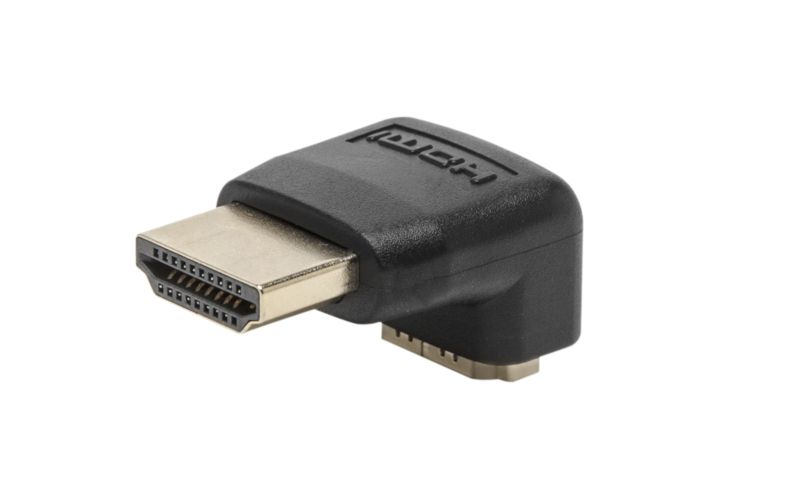 HDMI-vinkeladapter 90° Nedovervinklet