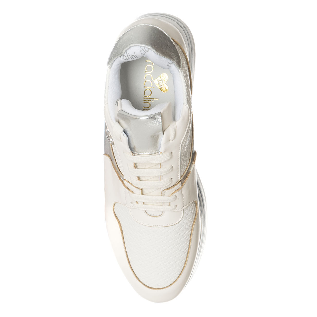 Tua By Braccialini Sneakers en Cuir Nako blanches