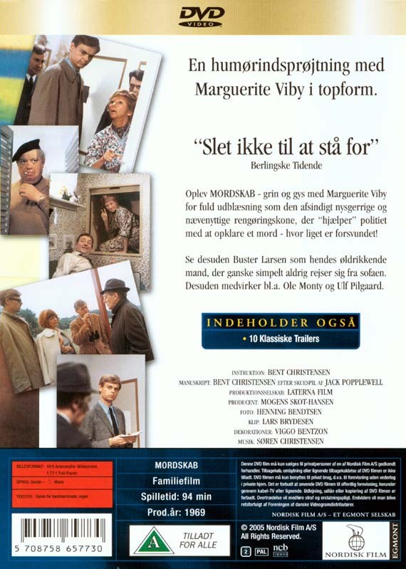 Mordskab - DVD