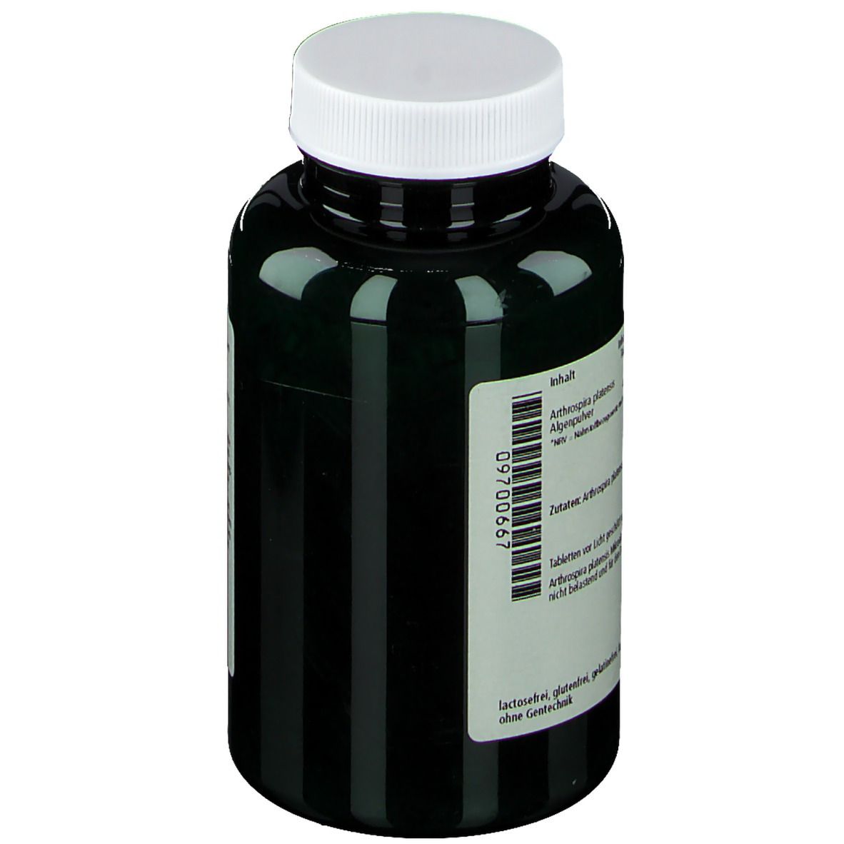 green line NUTRITHEKE Spirulina
