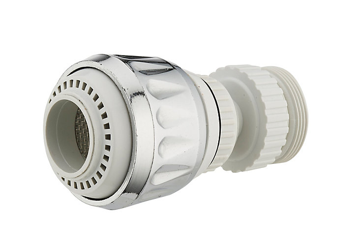 Douchette à rotule avec aérateur 2 jets Femelle 22 x 100 / Mâle 24 x 100 Noyon et Thiebault