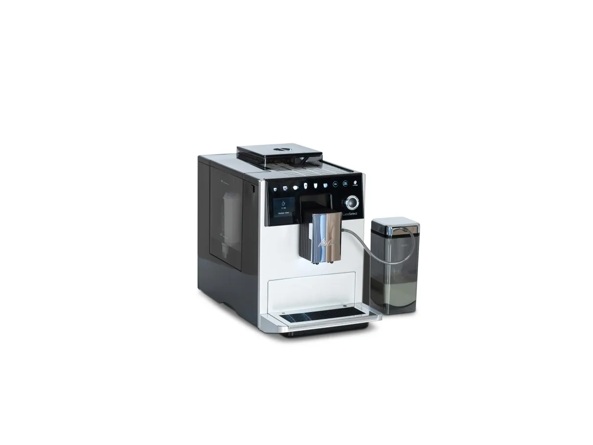 Melitta F63/0-201, Espressomaskine, 1,8 L, Kaffebønner, Indbygget kværn, 1400 W, Sølv