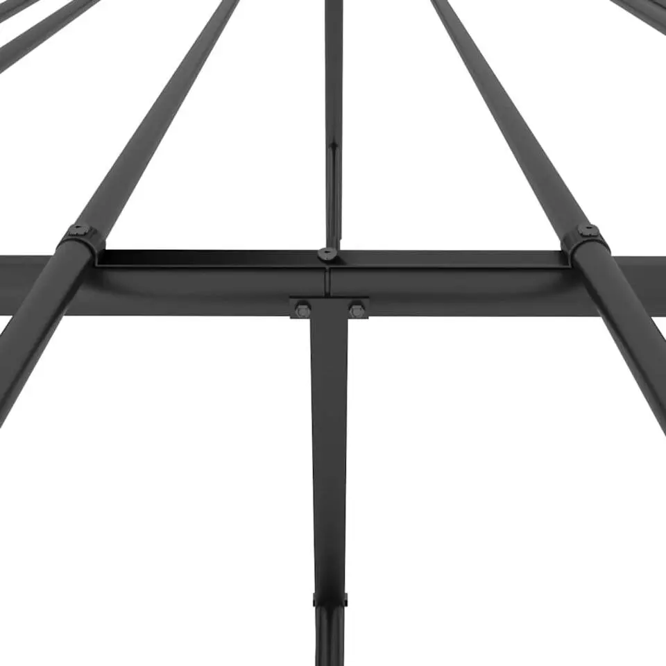 vidaXL - Metalen bed frame - Zwart - 183x213 cm