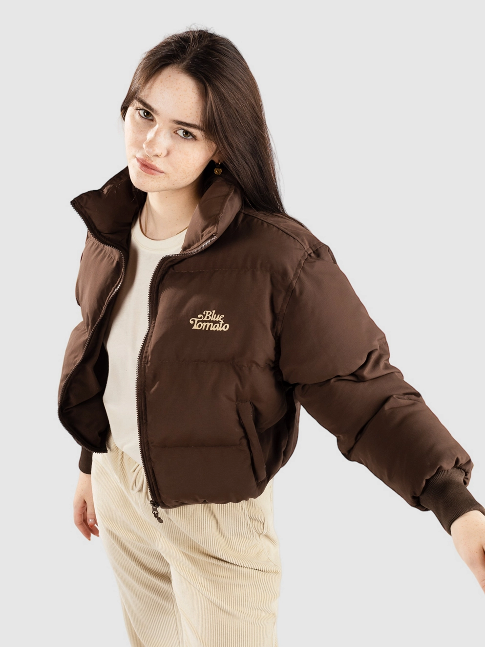 Blue Tomato Puffer Jacket brown