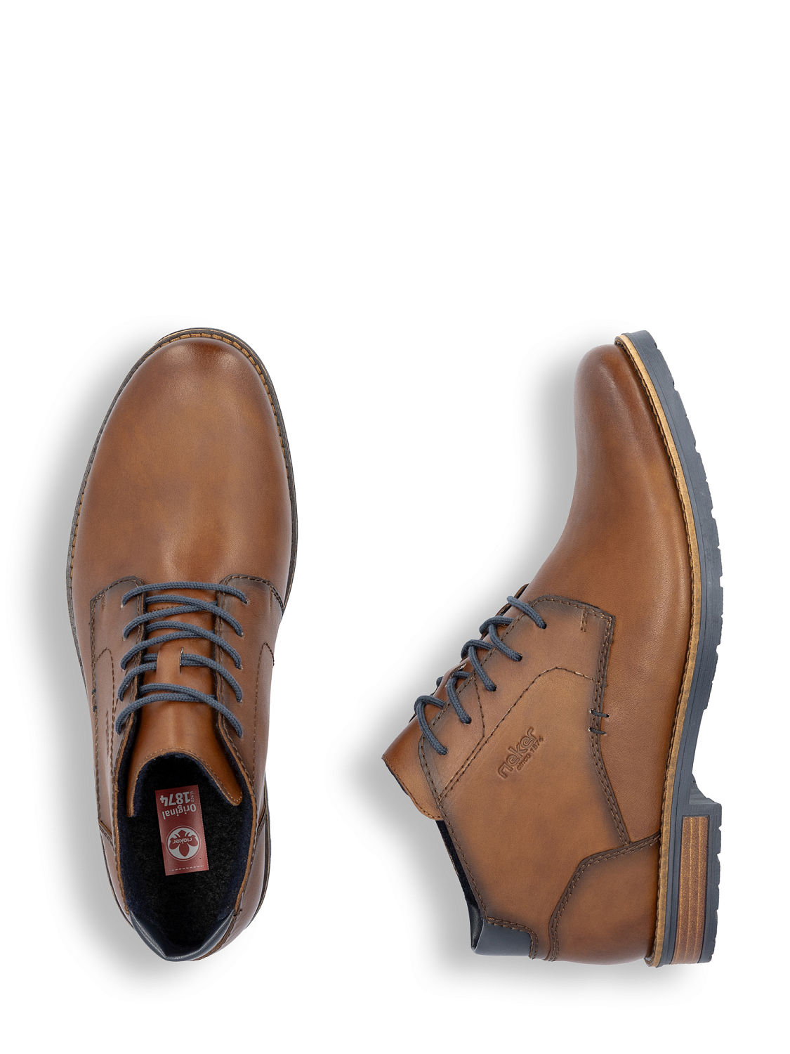 Rieker Classic Leather Boot Brown