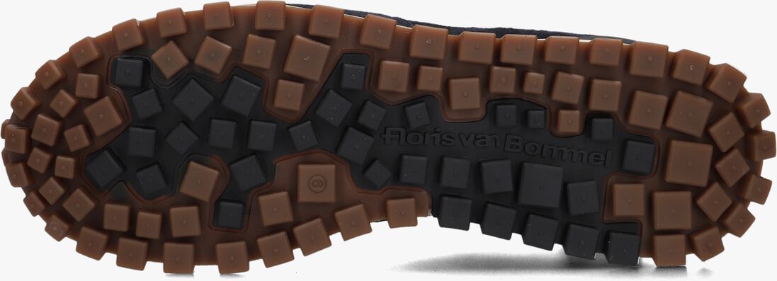bruine floris van bommel lage sneakers sfm-10156 de grommer