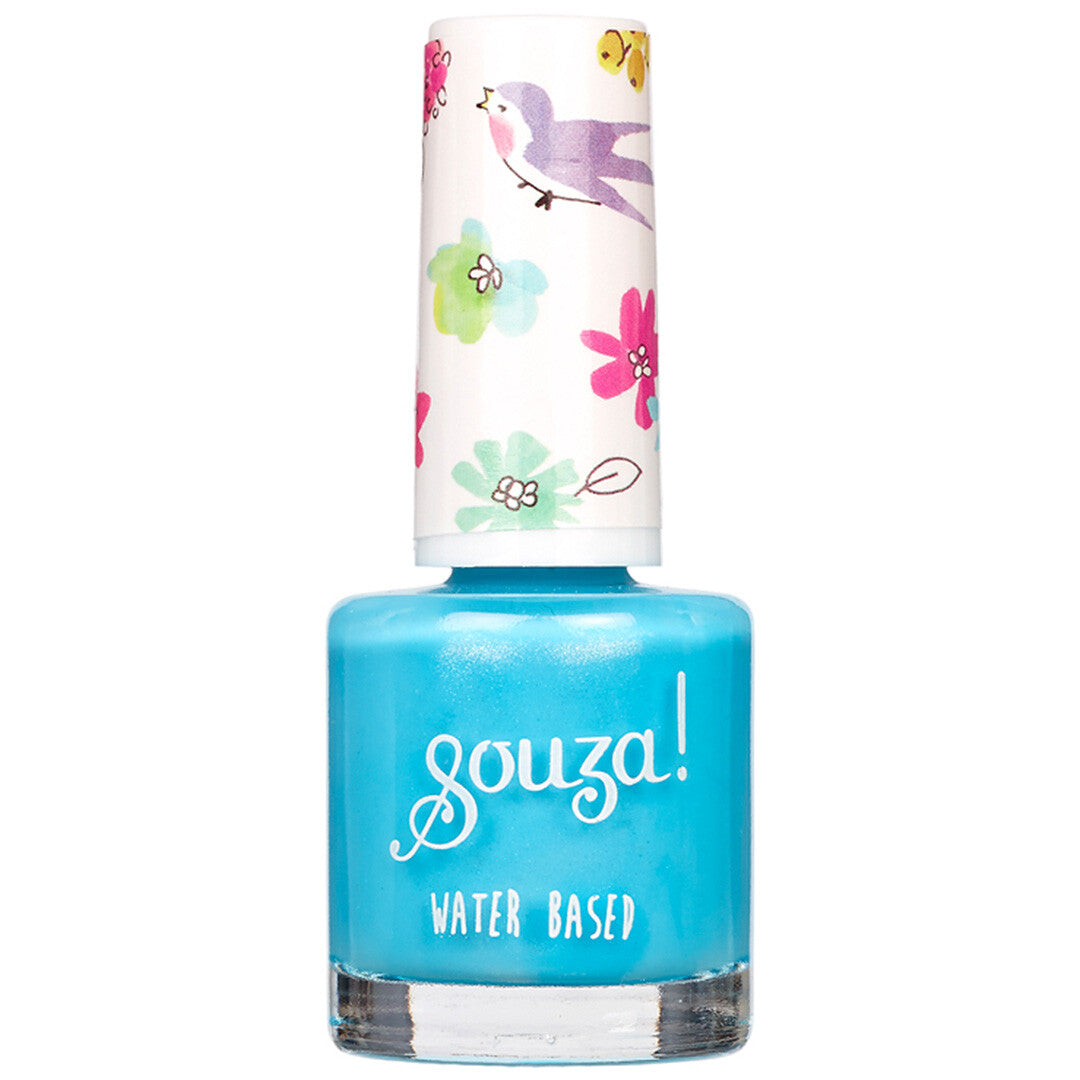 Souza for kids nagellak - aqua-blauw parelmoer