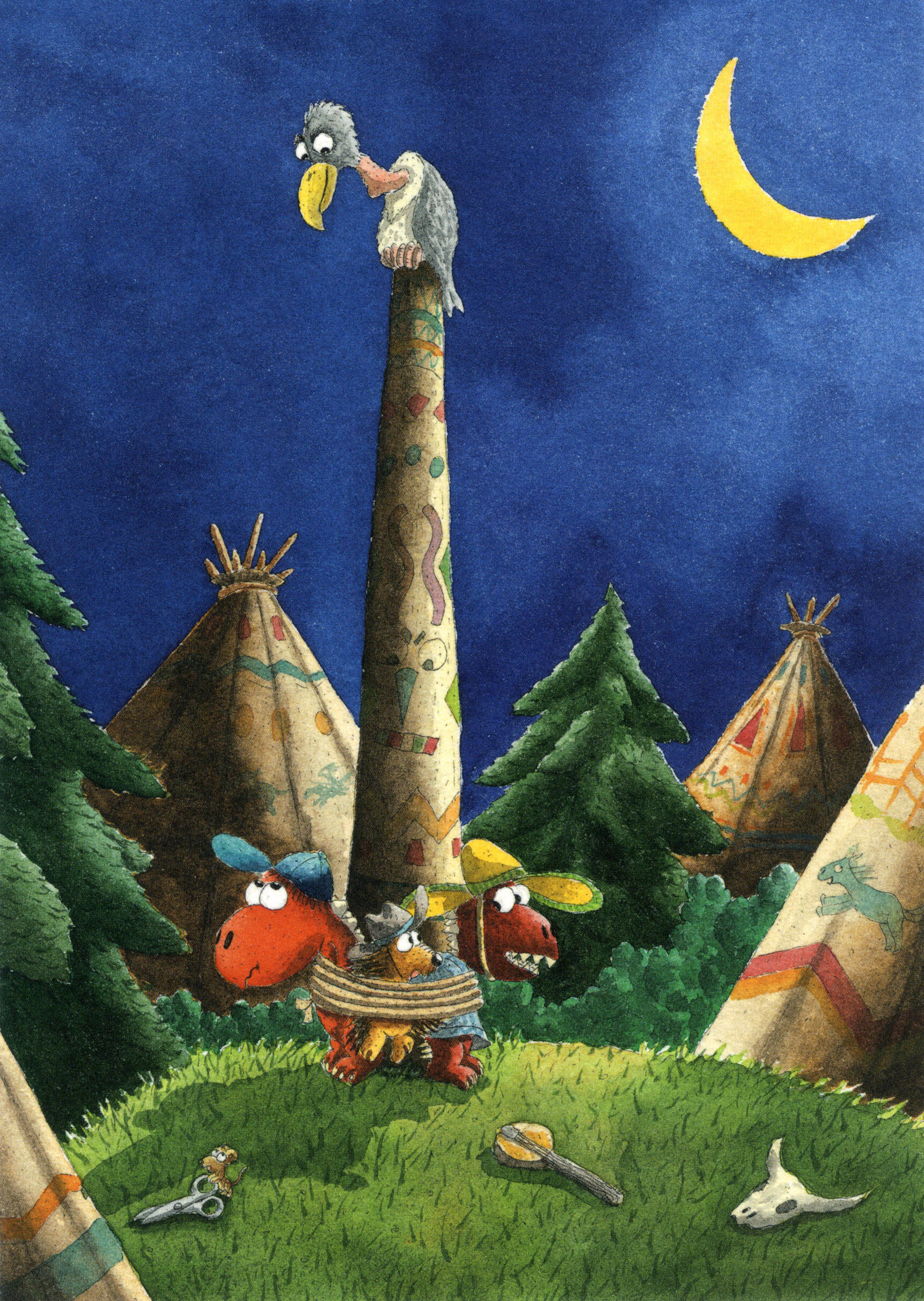 Der kleine Drache Kokosnuss bei den Indianern / Die Abenteuer des kleinen Drachen Kokosnuss Bd.16