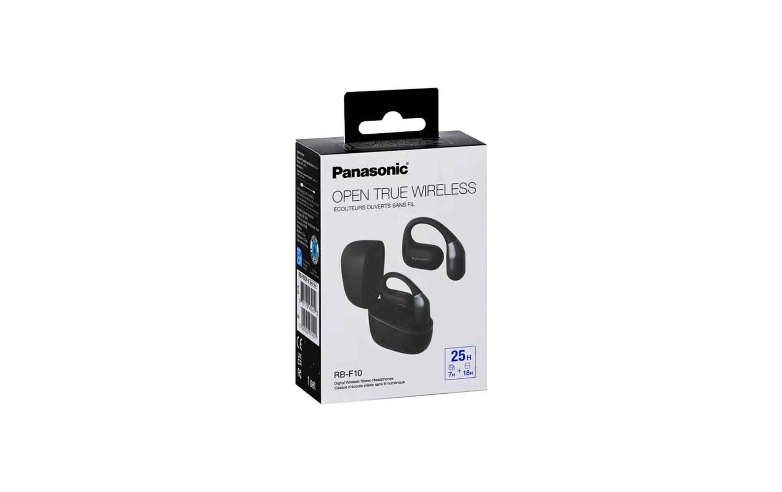 True Wireless Open-Ear RB-F10 SchwarzKabellose Sport-Ohrhörer mit offener Passform