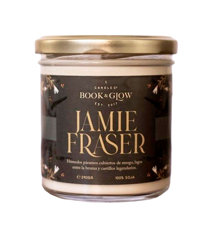 Book and Glow - *Mundos Notáveis* - Vegan Soy Candle - Jamie Fraser