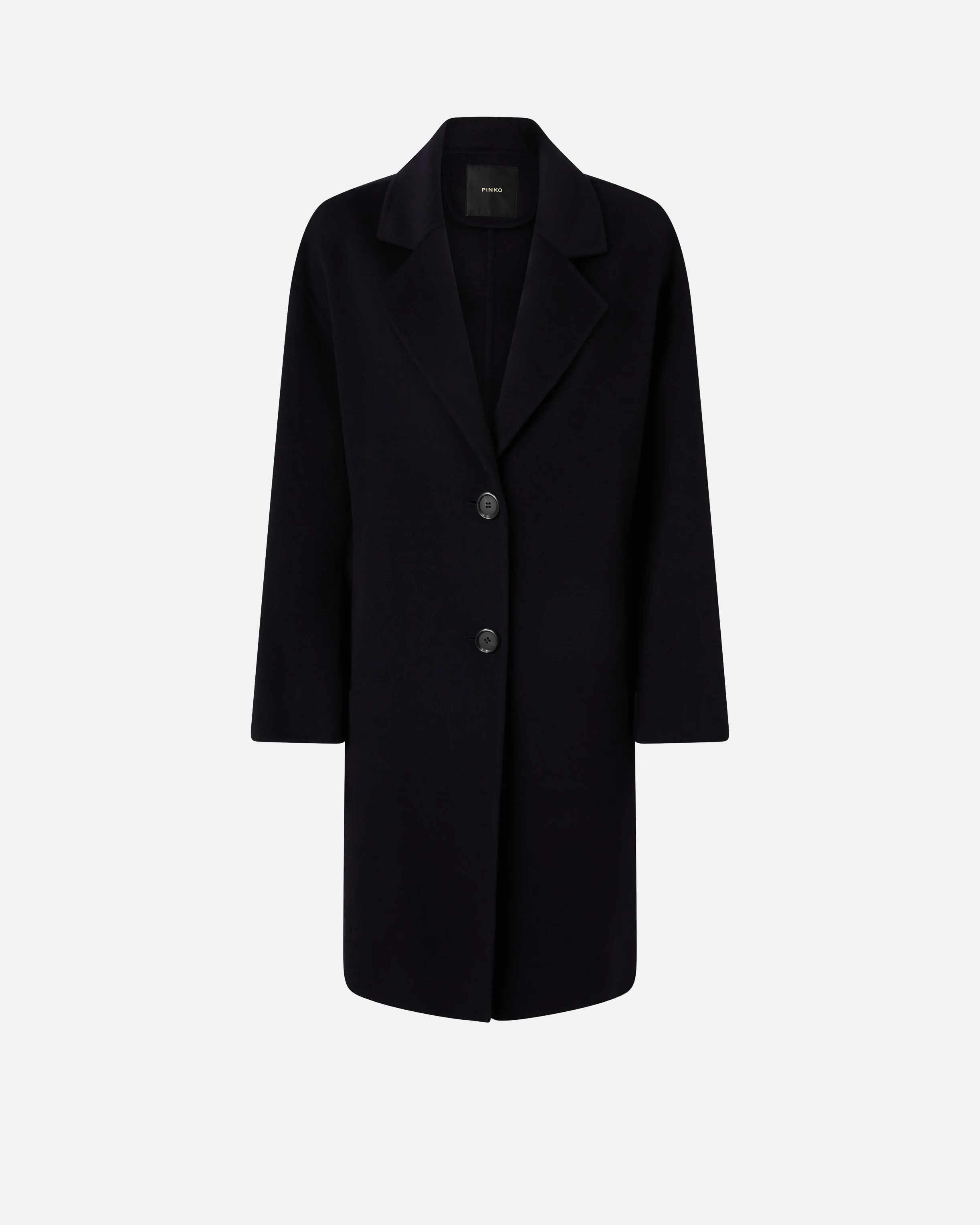 Manteau droit classique | Bleu