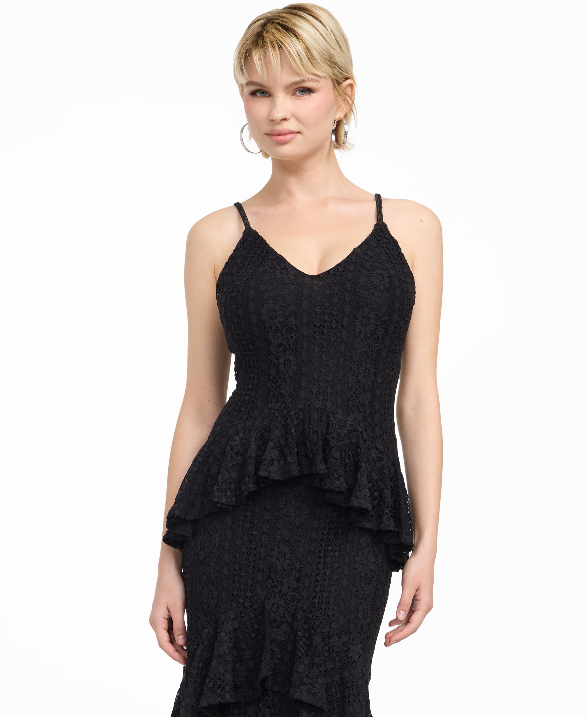 VESTIDO DE RENDA SL KALIE