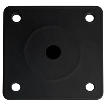 Duraline meubelpoot mat zwart 15 cm