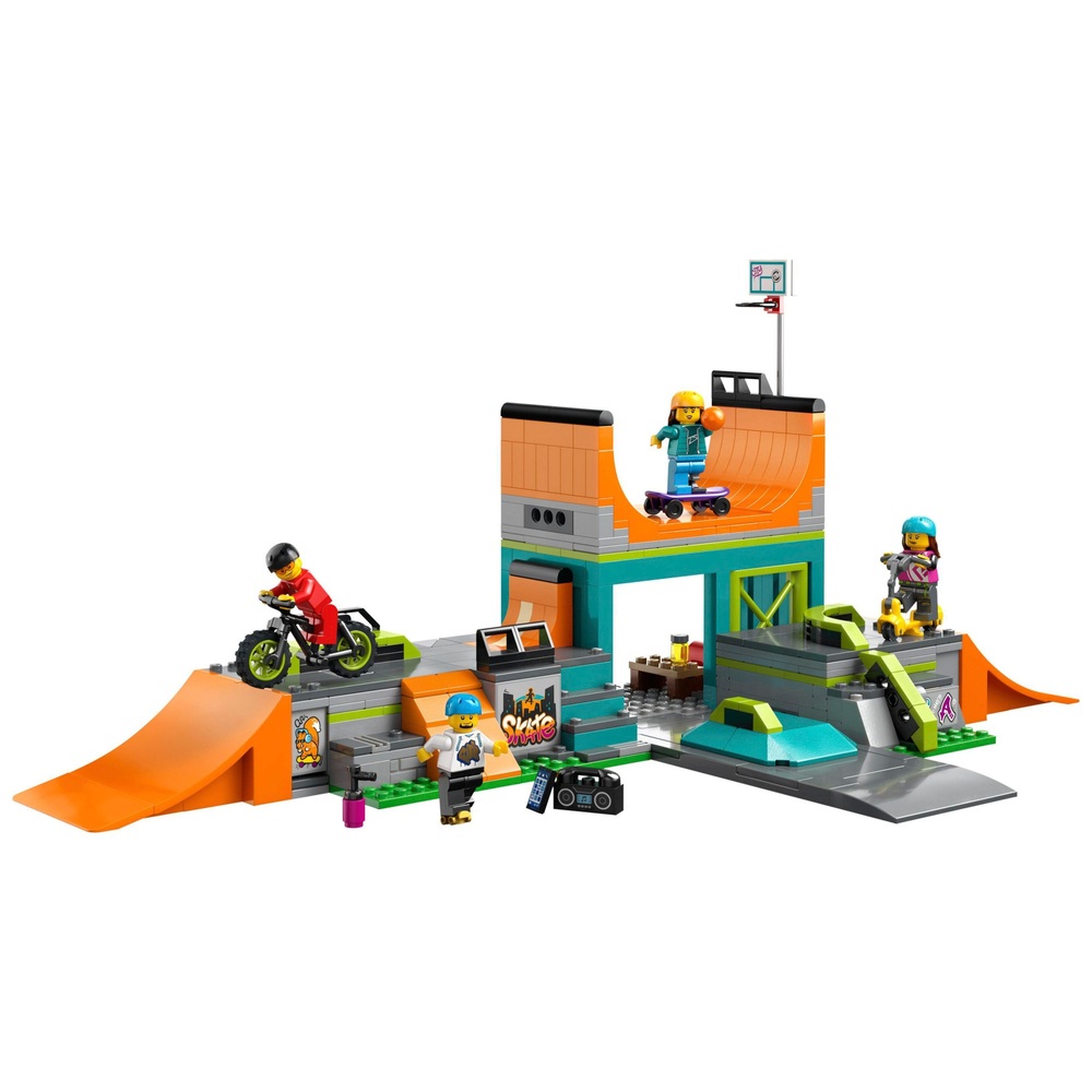 LEGO City 60364 Street Skate Park Set Skateboard Stunts Spielzeug