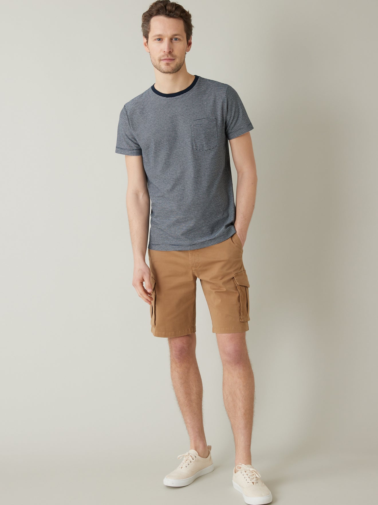 T-shirt rayé homme - coton bio