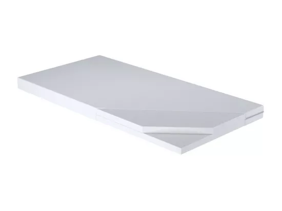 Lit gigogne enfant blanc LOU - Requin et tortue - 2 x 160 cm x 80 cm