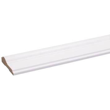 Deurlijst MDF wit folie classic 18x68 mm 260 cm