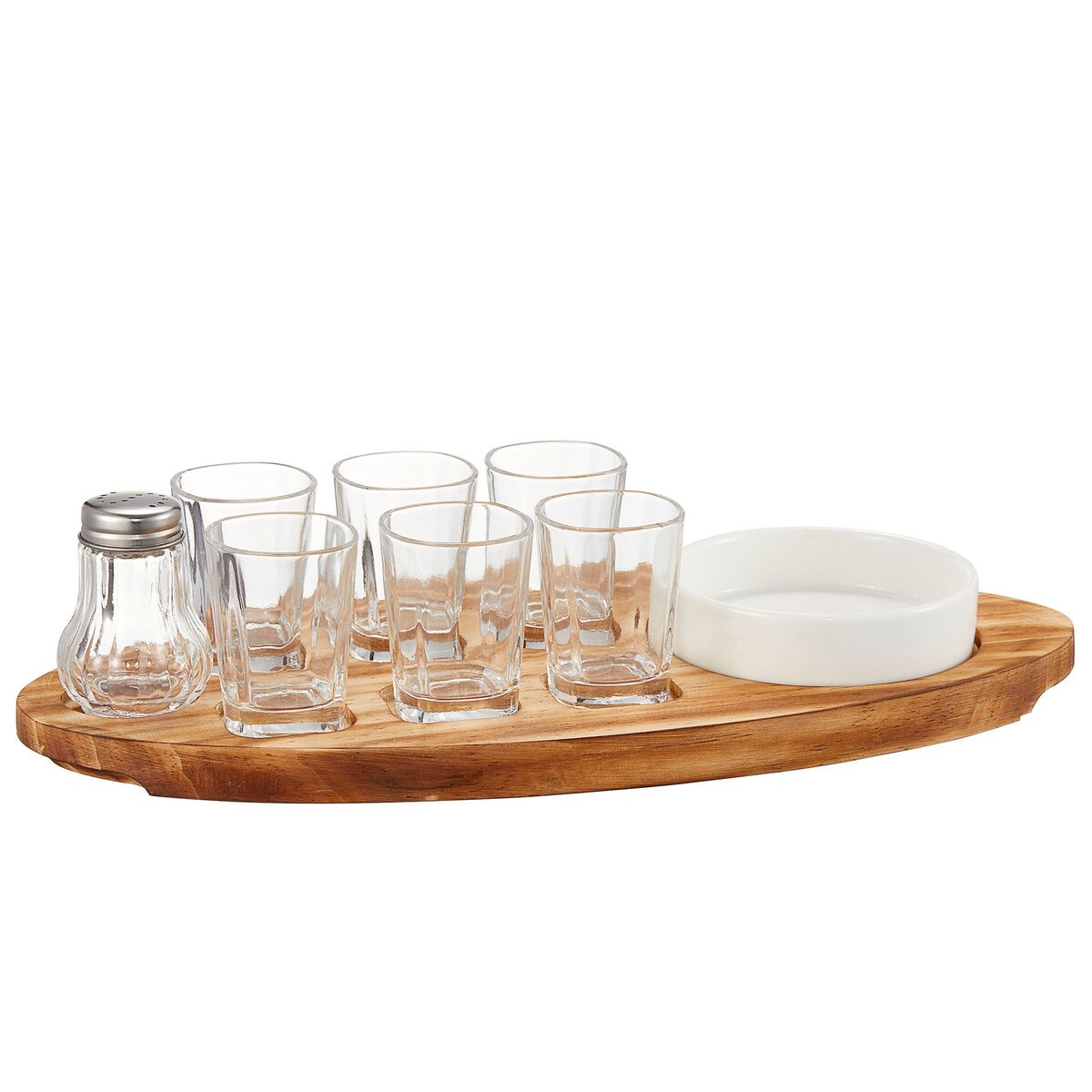Shonta Shotbrikke Med 6 Glass Inkl. Saltkar